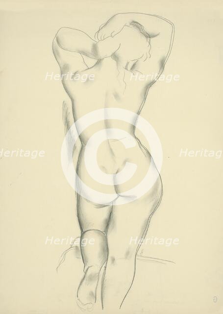 Study act V., 1927. Creator: Mikulas Galanda.