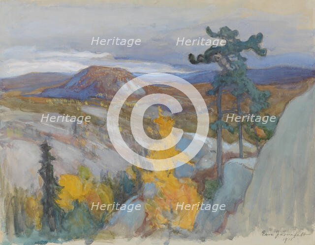 Koli, 1911. Creator: Eero Jarnefelt.