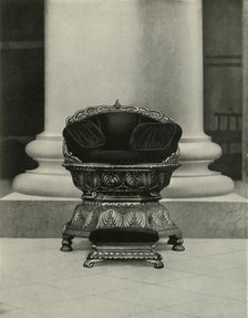 'State Seat of Tippu Sultan in Government House', 1925. Creator: Unknown.