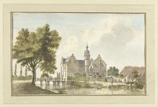 The Huis Den Ham, on the Niers in Germany, 1746. Creator: Jan de Beyer.