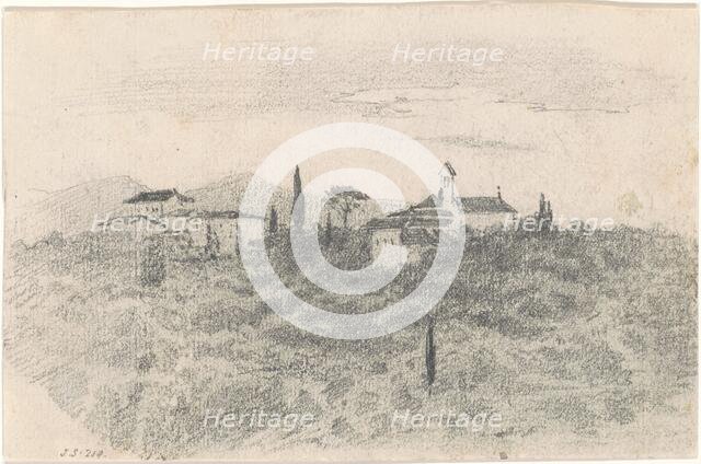 Monastery [recto], 1870-1872. Creator: John Singer Sargent.