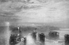 'The approach to Venice', 1844, (1917). Artist: JMW Turner.