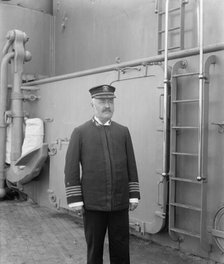 U.S.S. Iowa, Capt. Terry, 1898. Creator: William H. Jackson.