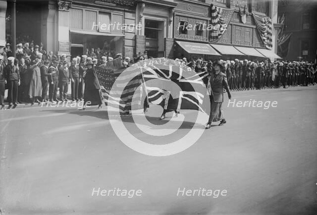 Liberty Parade, 1917 or 1918. Creator: Bain News Service.