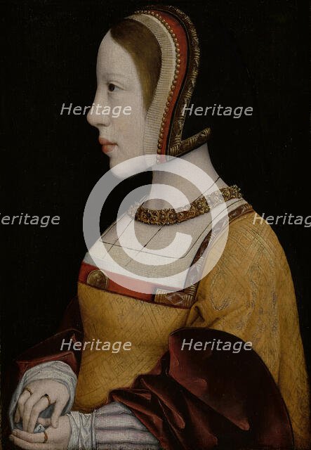 Portrait of Isabella of Austria (1501-1526), c1515. Creators: Master of the Legend of the Magdalen, Unknown.
