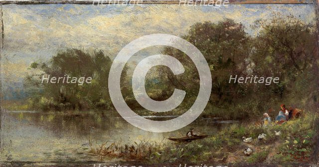 Landscape Called "The Acorn", 19th century. Creator: James Crawford Thom.