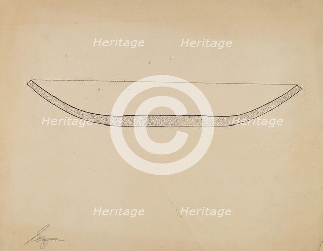 Plate, 1935/1942. Creator: Giacinto Capelli.
