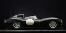 Jaguar D type 1956. Artist: Simon Clay.