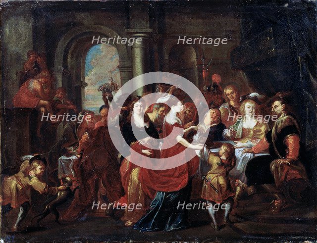'The Feast of Herod', 17th century.  Artist: Abraham Jansz van Diepenbeeck