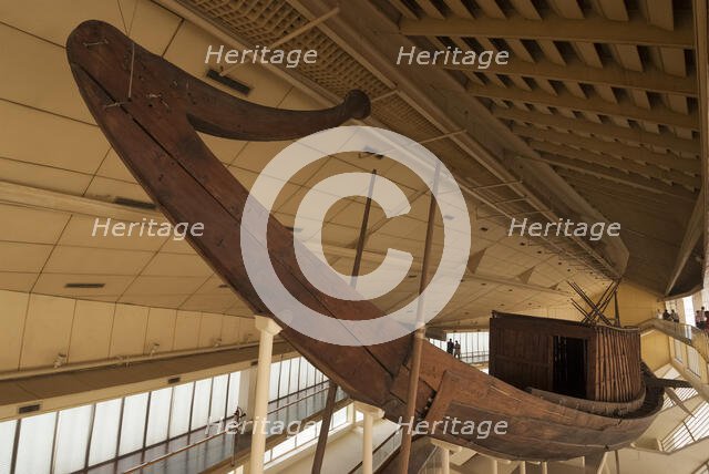Boat Museum, Giza, Egypt, 2007. Creator: Ethel Davies.