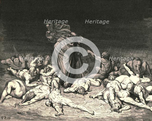 'Thy city heap'd with envy to the brim', c1890.  Creator: Gustave Doré.