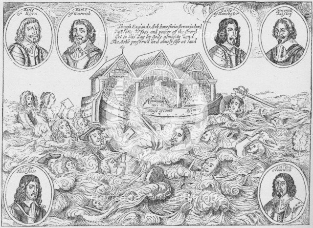 'England's Miraculous Preservation', 1646 (1903). Artist: Unknown.