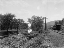 Approaching Hunlochs (i.e., Hunlock), Pa., between 1900 and 1906. Creator: Unknown.