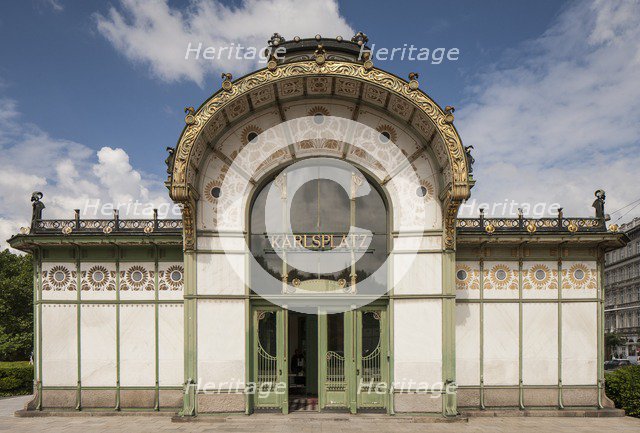 Karlsplatz Station, Vienna, Austria, 2015. Artist: Alan John Ainsworth.
