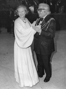 Margaret Thatcher dancing with Alfred Ford, Mayor of Brighton, 11th October 1978. Artist: Unknown