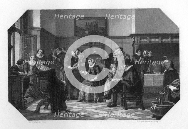 The Muiden Circle, Netherlands, 17th century (c1870).Artist: CL van Kesteren