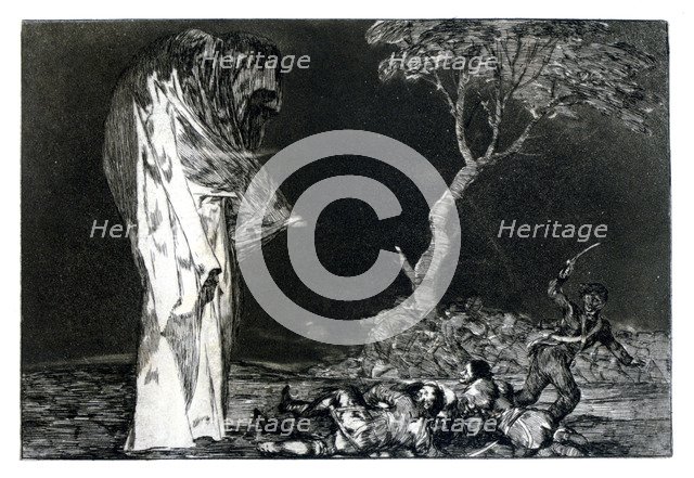 'Riddle of Fear', 1819-1823. Artist: Francisco Goya