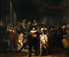 'The Night Watch', 1642.  Artist: Rembrandt Harmensz van Rijn    