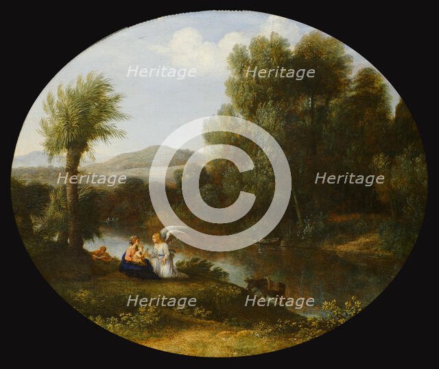Rest On The Flight Into Egypt, 1646. Creator: Claude Lorrain.