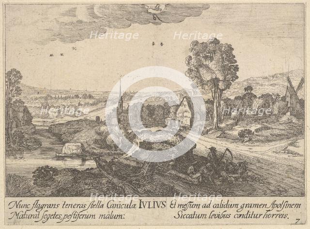 July, 1628-29. Creator: Wenceslaus Hollar.