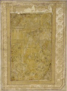 A Darbar of Jahangir, early 17th century. Creator: Unknown.
