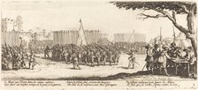 Recruitment of Troops, c. 1633. Creator: Jacques Callot.