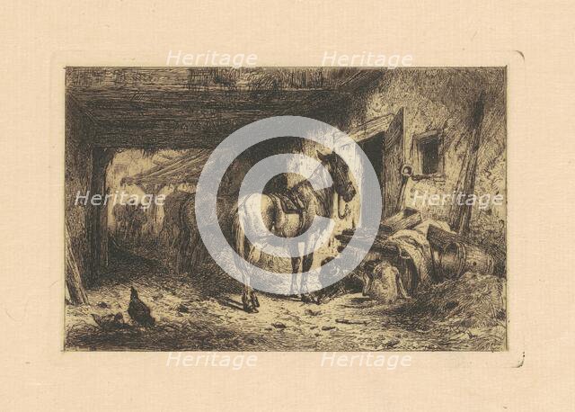 The Noonday Rest, 1877. Creator: Peter Moran.