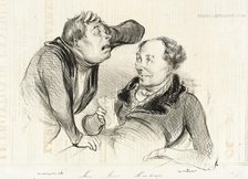Marie!...Marie!...elle me trompe, 1838. Creator: Honore Daumier.