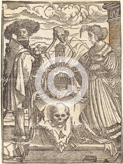 The Arms of Death. Creator: Hans Holbein the Younger.