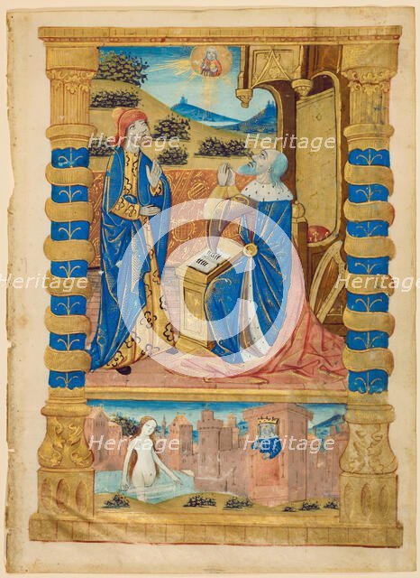 Leaf from a Book of Hours, about 1500. Creator: Unknown.