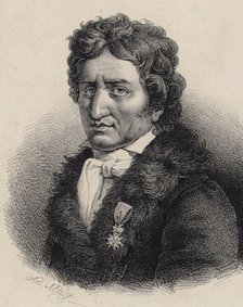 Portrait of the composer Pierre-Alexandre Monsigny (1729-1817). Creator: Midy, Adolphe (1797-1874).