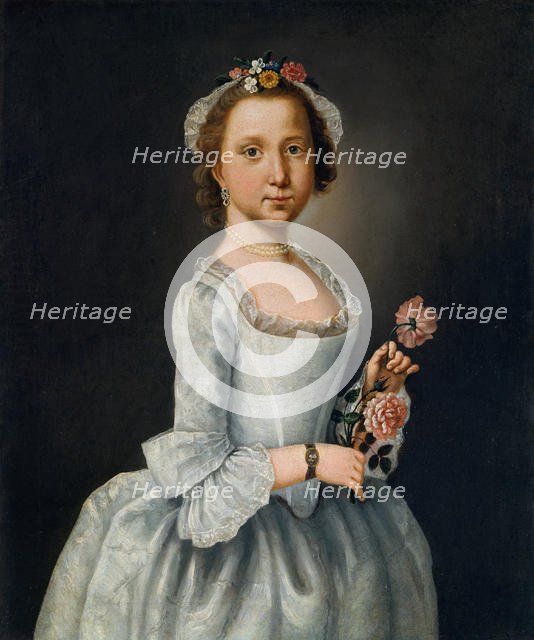 Portrait of a Lady, 1764. Creator: Lawrence Kilburn.