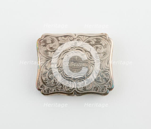 Vinaigrette, Birmingham, 1840/41. Creator: Unknown.