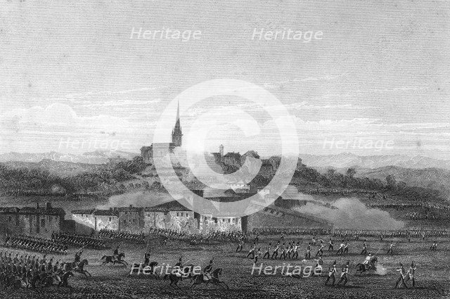 Battle of Montebello, 9 June 1800 (c1857). Artist: H Bibby