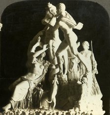 'The Farnese Bull, National Museum, Naples, Italy', c1909. Creator: Unknown.
