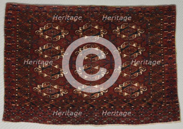 Turkmen Bag Face, 1800s. Creator: Unknown.