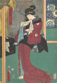 Print, 19th century., 19th century. Creator: Utagawa Kunisada.