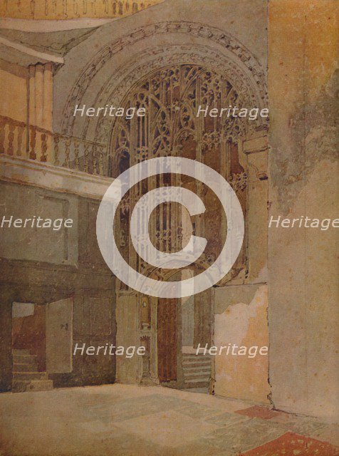 'In Norwich Cathedral', 1923. Artist: John Sell Cotman.