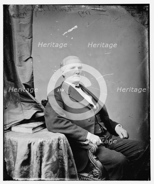 Robert Stell Heflin of Alabama, between 1860 and 1875. Creator: Unknown.