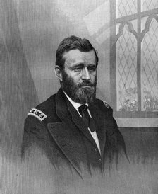 Ulysses S Grant, 18th President of the United States, 19th century. Artist: Unknown