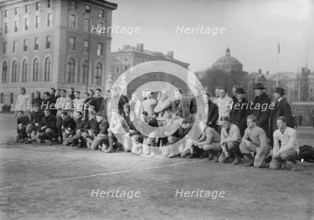 Columbia football squads, 1914. Creator: Bain News Service.