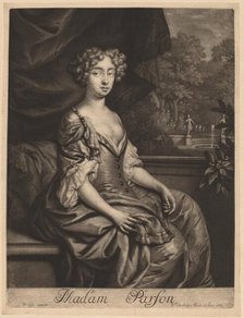 Madam Parson, 1683. Creator: Jan Verkolje.