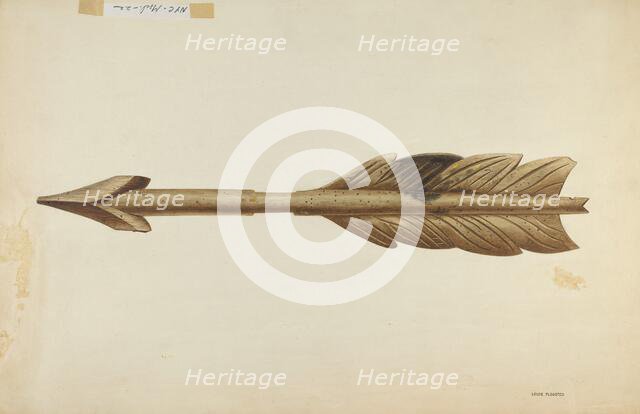 Weather Vane, c. 1939. Creator: Louis Plogsted.