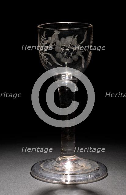 Wine Glass, 1750-1799. Creator: Unknown.
