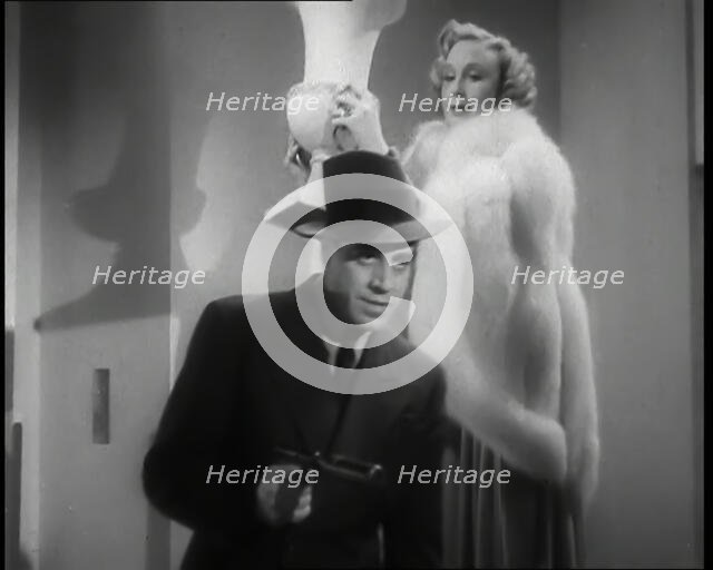 A Film Clip Featuring Jack La Rue and Googie Withers, 1930s. Creator: British Pathe Ltd.