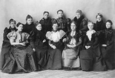 Officers of the Mothers' Congress, Feb. 7, 1897, Washington, D.C.  Creator: Frances Benjamin Johnston.