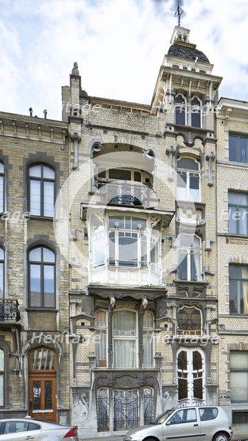 43 Av. Louise Bertrand, Brussels, Belgium, (1906), c2014-2017. Artist: Alan John Ainsworth.