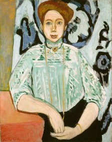 Portrait of Greta Moll, 1908. Creator: Matisse; Henri (1869-1954).