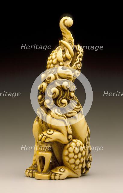 Baku: Monster that Eats Nightmares, 18th century. Creator: Gechu.