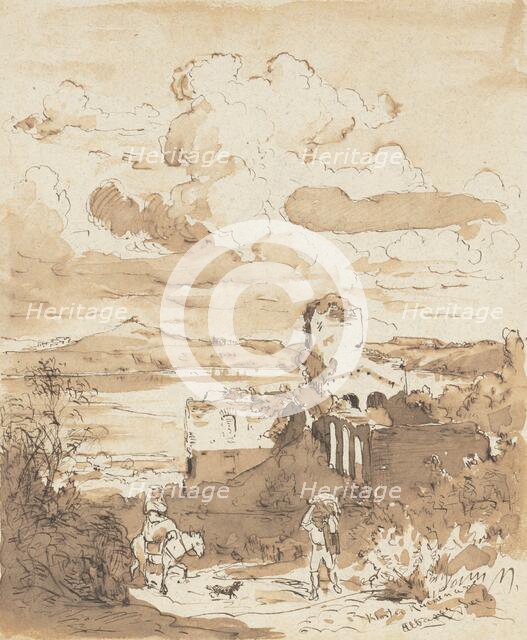 Monastery Ruins, 1872-1885. Creator: Jan Novopacky.